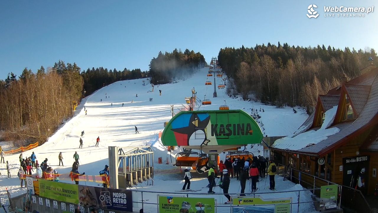 KASINA - ski dolna stacja wyciągu - 19 styczeń 2026, 11:45