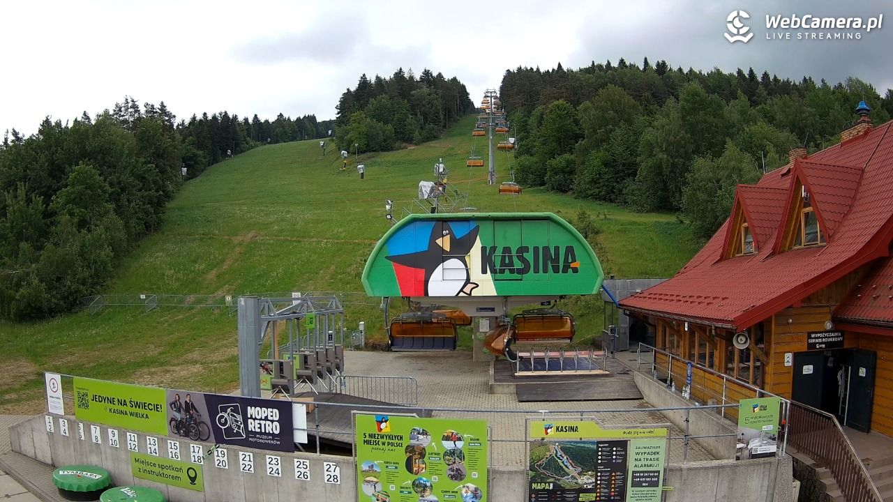 KASINA - ski dolna stacja wyciągu - 31 maj 2026, 10:23