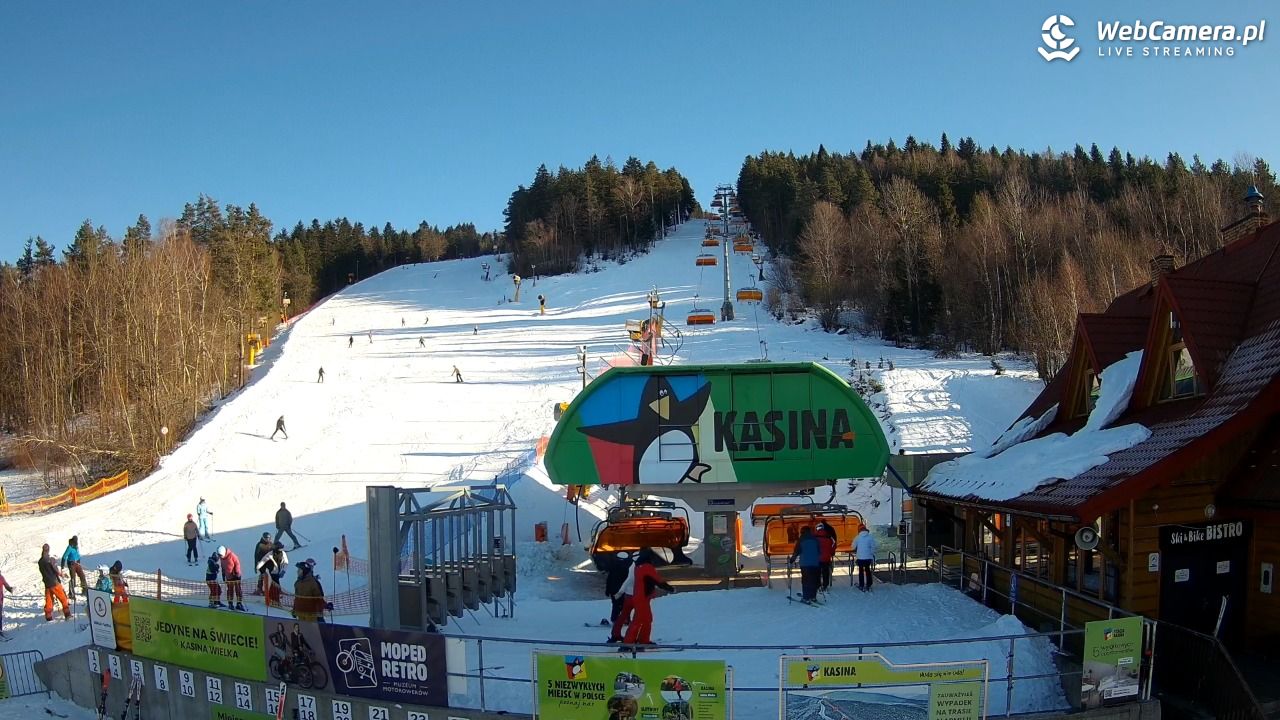 KASINA - ski dolna stacja wyciągu - 20 styczeń 2026, 13:27
