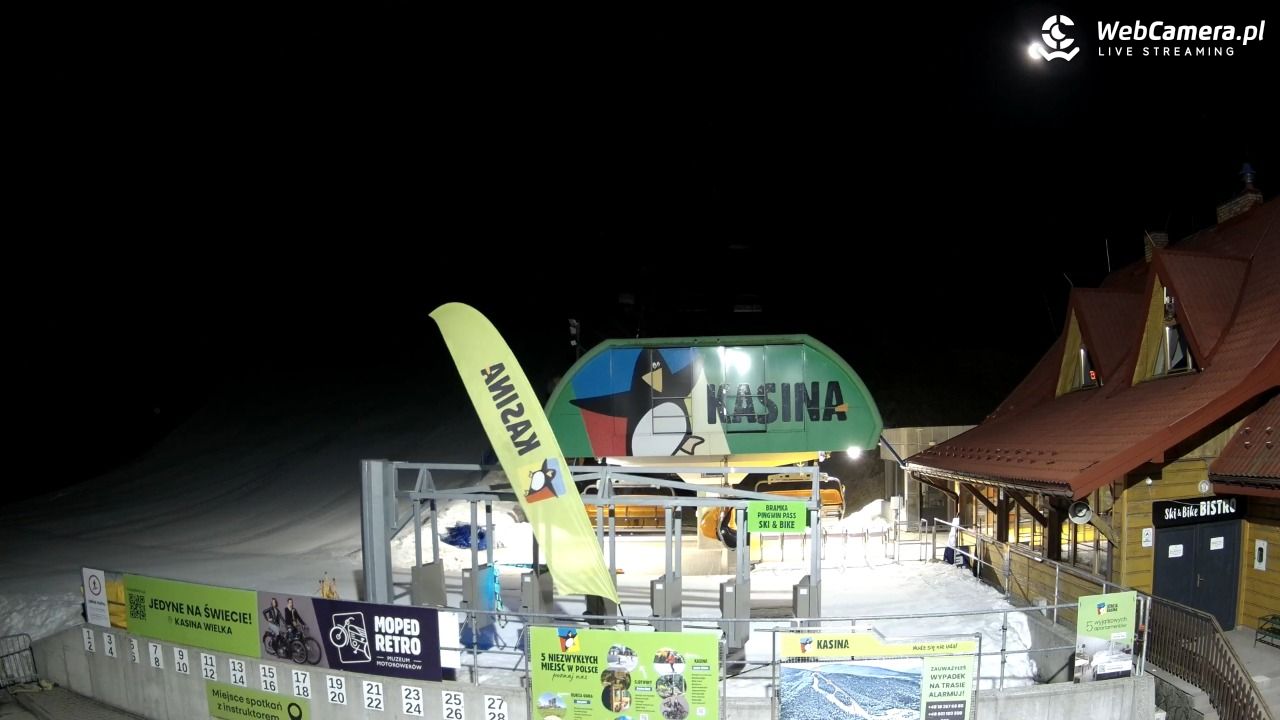 KASINA - ski dolna stacja wyciągu - 05 marzec 2026, 23:13