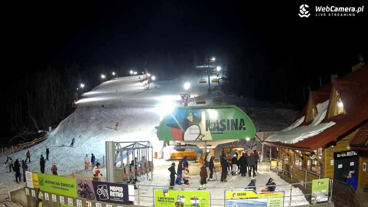 KASINA - ski dolna stacja wyciągu - 06 grudzień 2025, 18:34