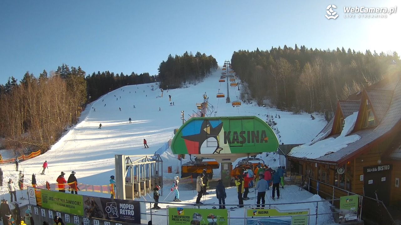 KASINA - ski dolna stacja wyciągu - 19 styczeń 2026, 11:03