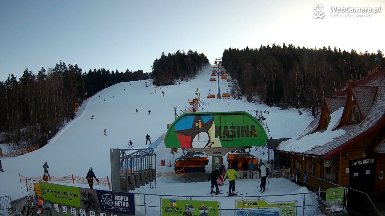 KASINA - ski dolna stacja wyciągu - 19 styczeń 2026, 09:51