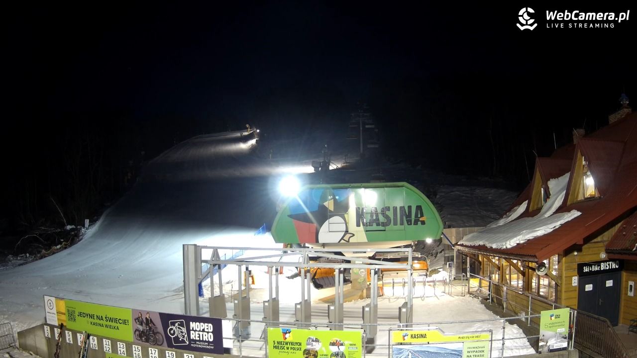 KASINA - ski dolna stacja wyciągu - 06 grudzień 2025, 16:40