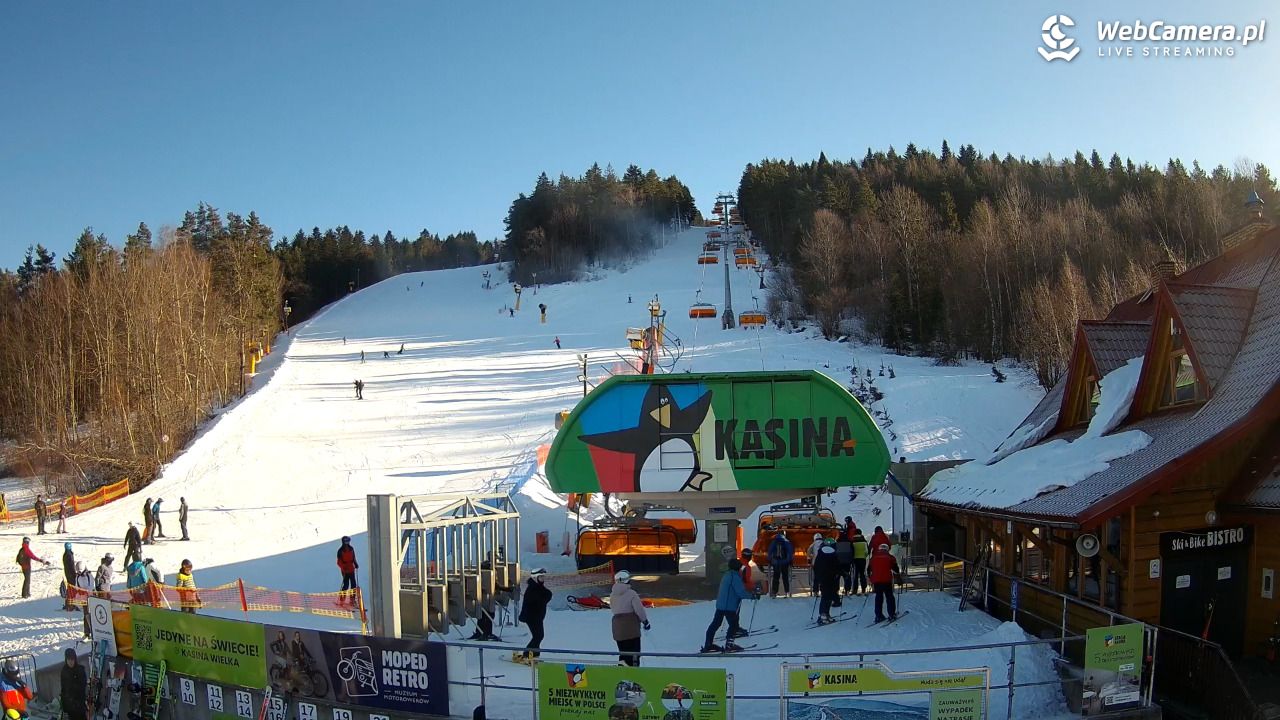 KASINA - ski dolna stacja wyciągu - 19 styczeń 2026, 11:58
