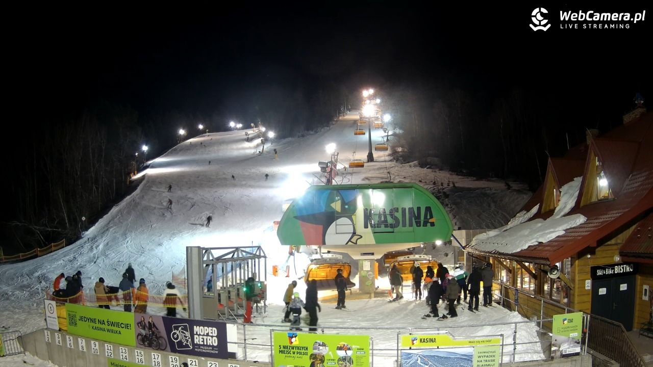 KASINA - ski dolna stacja wyciągu - 20 styczeń 2026, 18:59