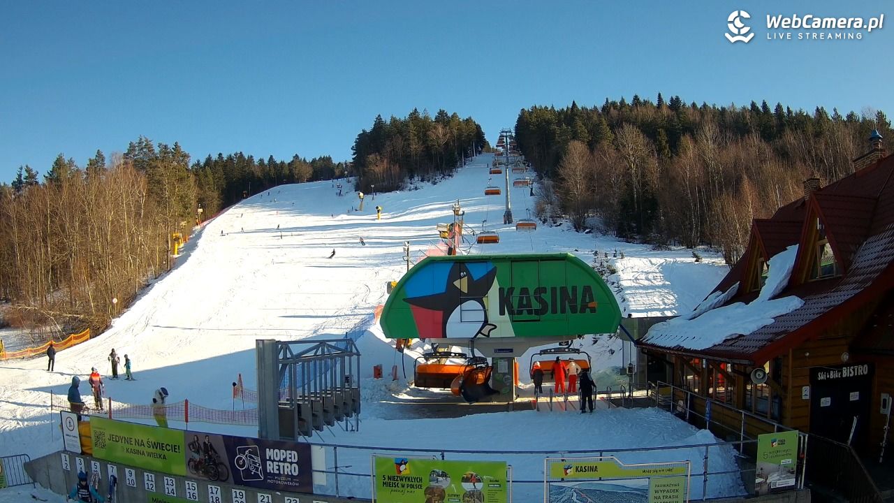 KASINA - ski dolna stacja wyciągu - 20 styczeń 2026, 13:38