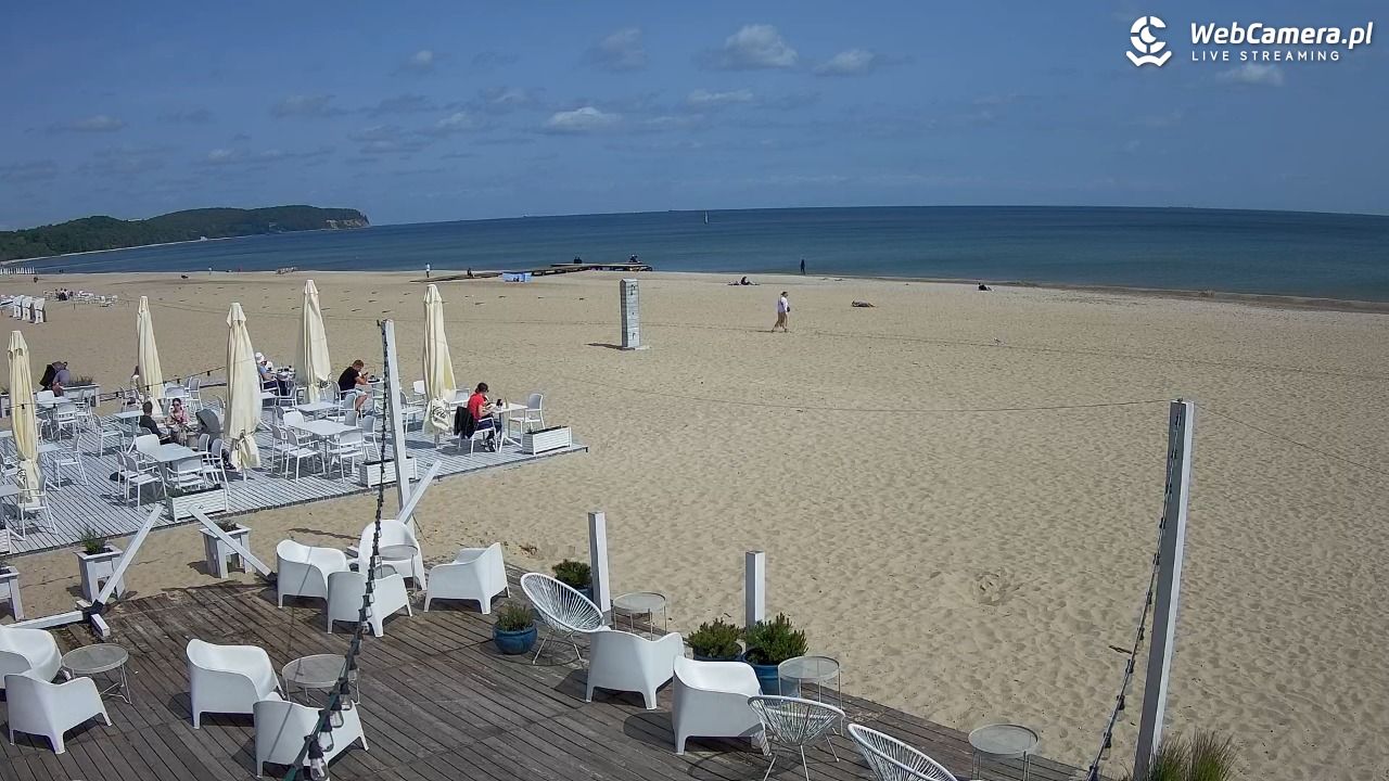 Sopot - widok na plażę NOWOŚĆ - 02 czerwiec 2025, 10:58