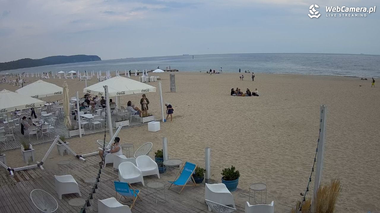 Sopot - widok na plażę NOWOŚĆ - 02 wresień 2025, 15:37