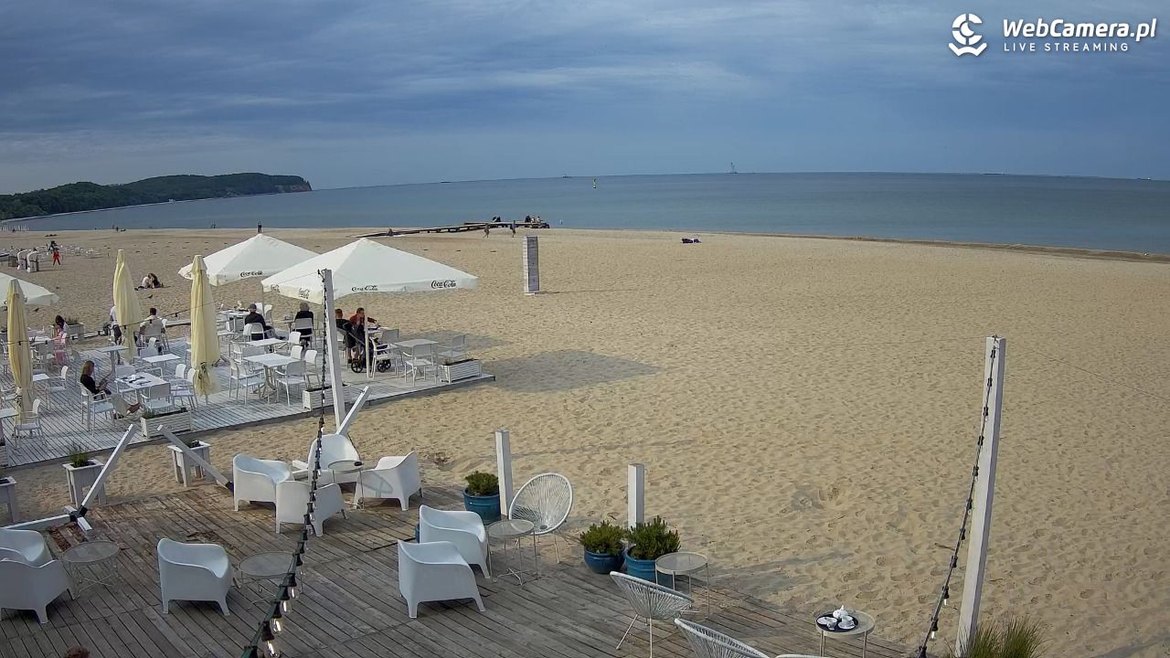 Sopot - widok na plażę NOWOŚĆ - 02 czerwiec 2025, 17:29