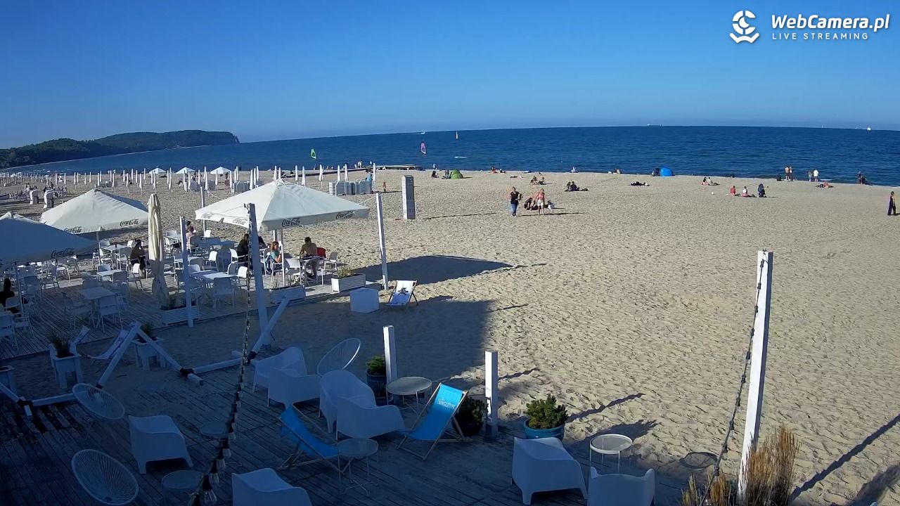 Sopot - widok na plażę NOWOŚĆ - 01 wresień 2025, 16:42
