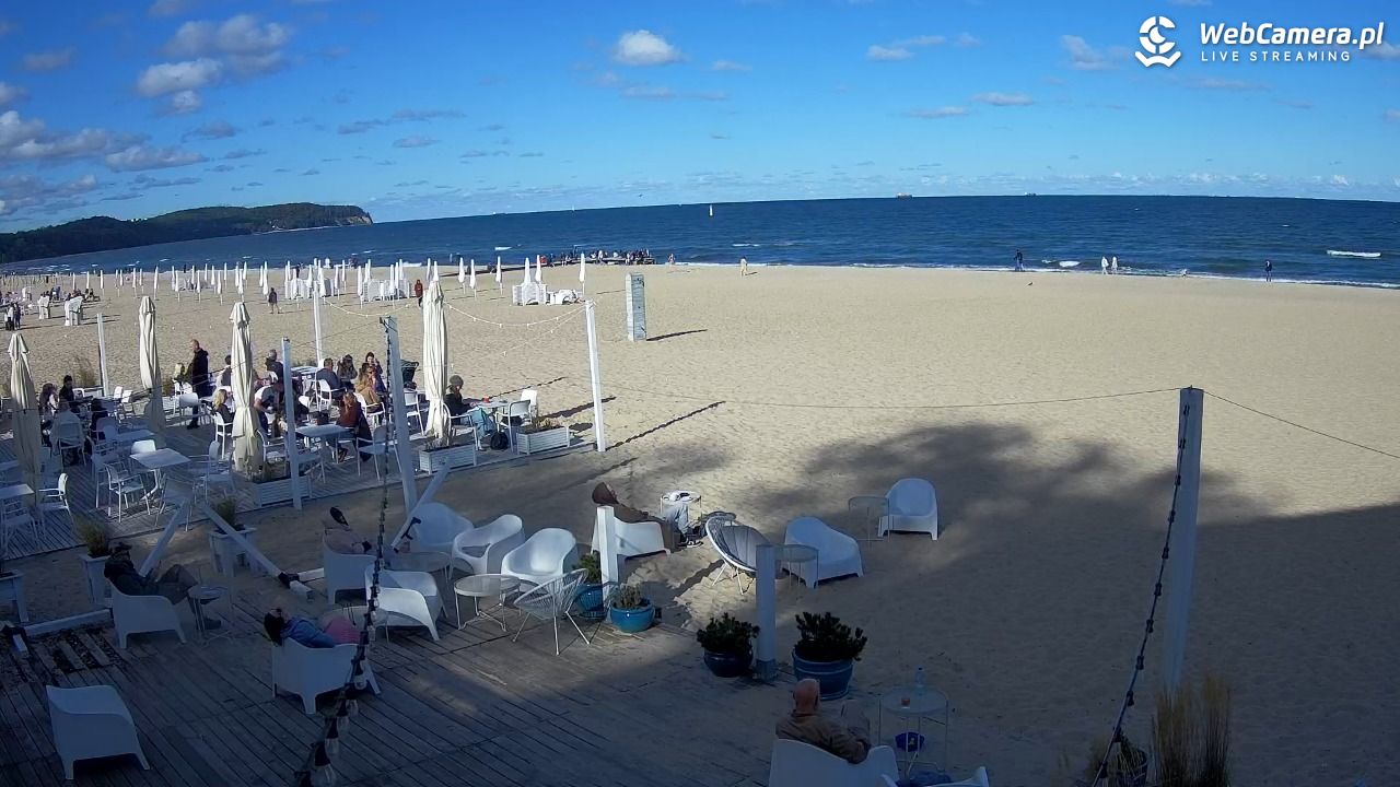 Sopot - widok na plażę NOWOŚĆ - 28 wresień 2025, 14:59