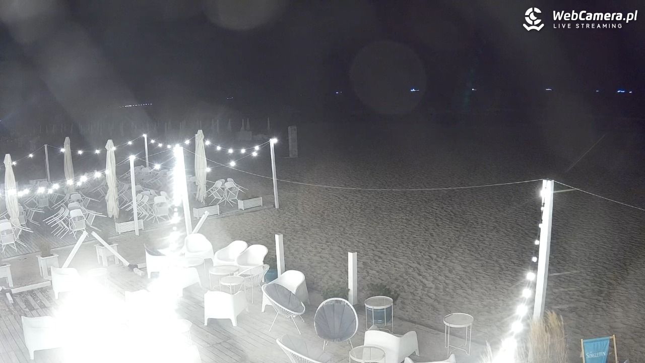 Sopot - widok na plażę NOWOŚĆ - 28 wresień 2025, 19:57