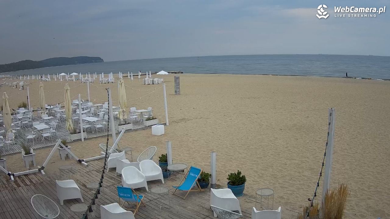 Sopot - widok na plażę NOWOŚĆ - 02 wresień 2025, 16:35