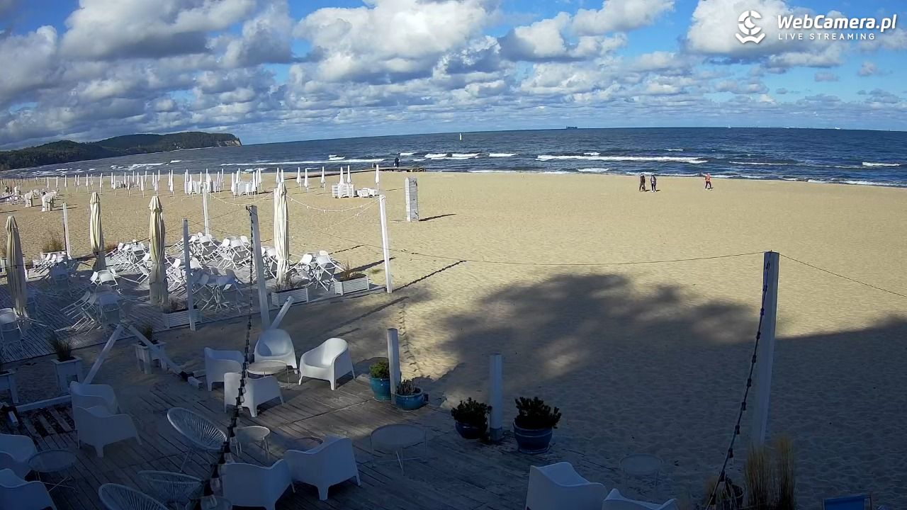 Sopot - widok na plażę NOWOŚĆ - 29 wresień 2025, 14:53