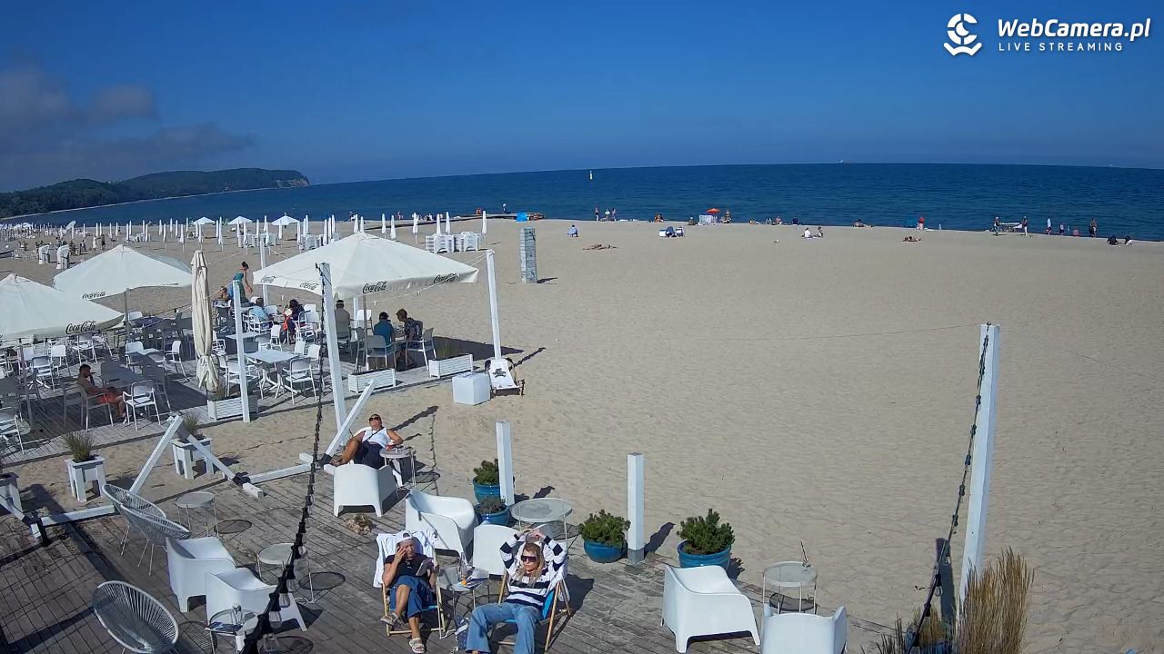 Sopot - widok na plażę NOWOŚĆ - 01 wresień 2025, 14:20