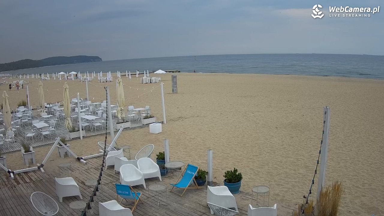 Sopot - widok na plażę NOWOŚĆ - 02 wresień 2025, 16:36