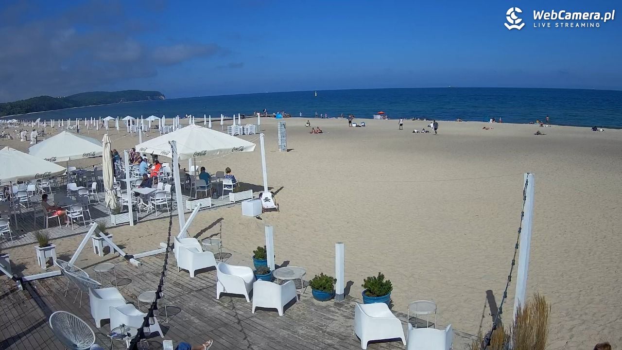 Sopot - widok na plażę NOWOŚĆ - 01 wresień 2025, 14:03