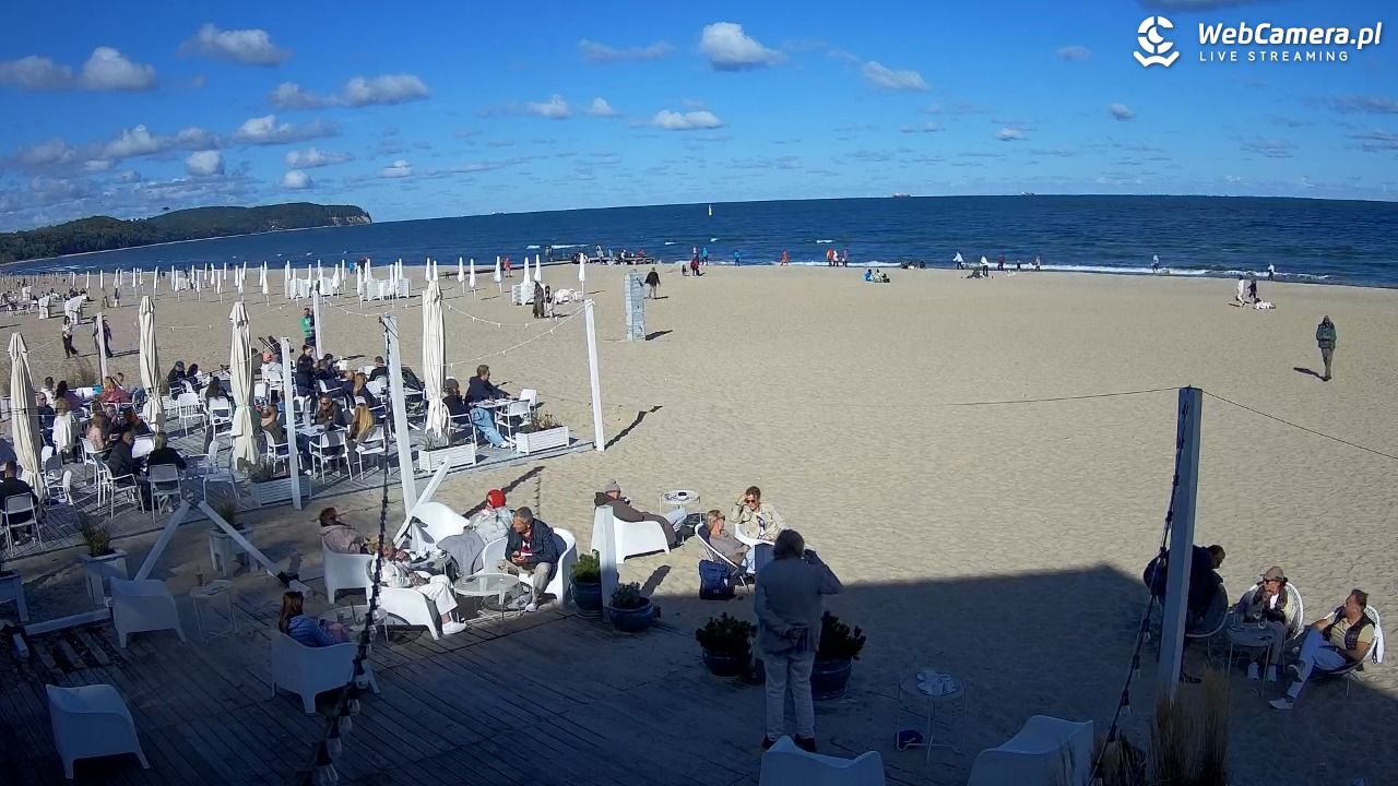 Sopot - widok na plażę NOWOŚĆ - 28 wresień 2025, 14:11