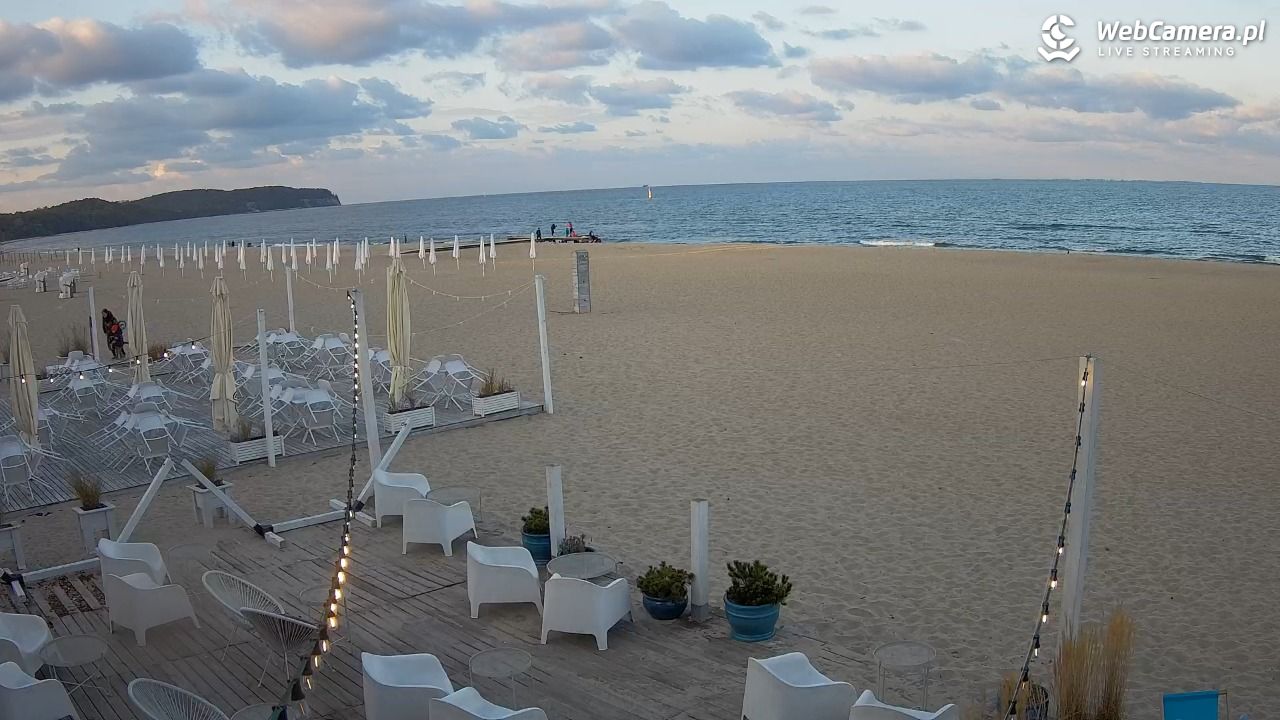 Sopot - widok na plażę NOWOŚĆ - 01 październik 2025, 17:43