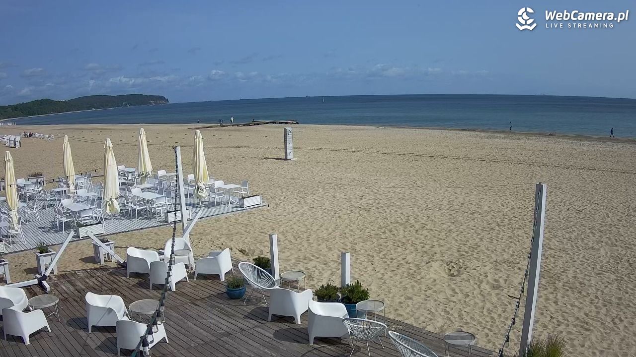 Sopot - widok na plażę NOWOŚĆ - 02 czerwiec 2025, 09:57