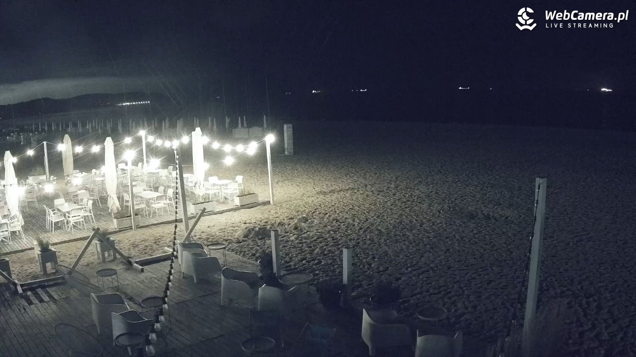 Sopot - widok na plażę NOWOŚĆ - 31 sierpień 2025, 22:24