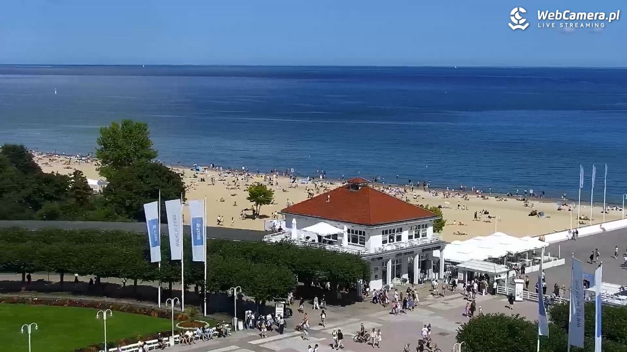 SOPOT - widok na Monciak - 12 sierpień 2026, 13:01