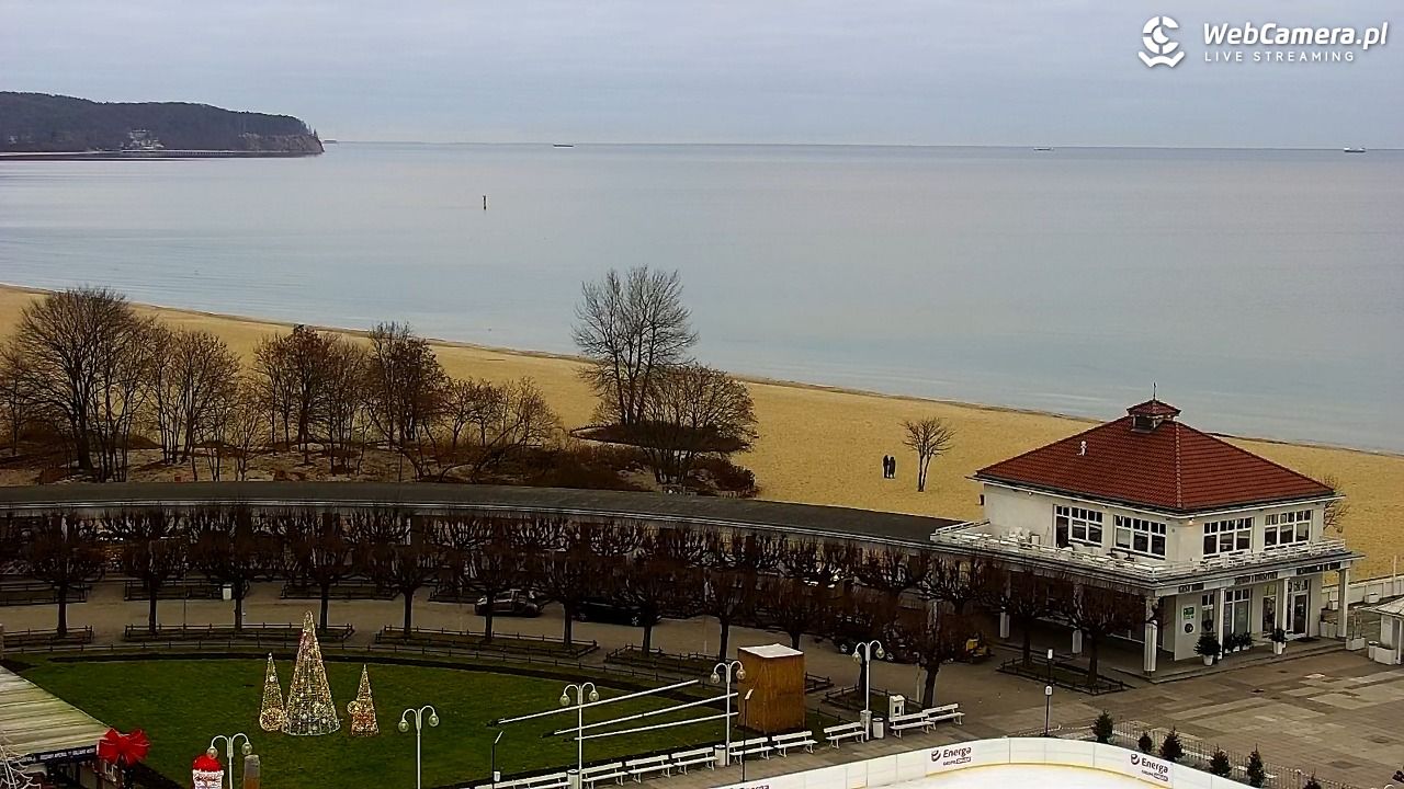 SOPOT - widok na Monciak - 21 grudzień 2025, 08:36