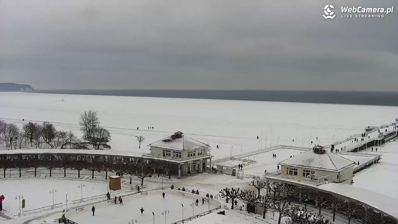 SOPOT - widok na Monciak - 08 luty 2026, 10:20