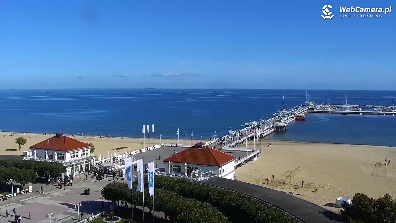 SOPOT - widok na Monciak - 27 wresień 2026, 11:21