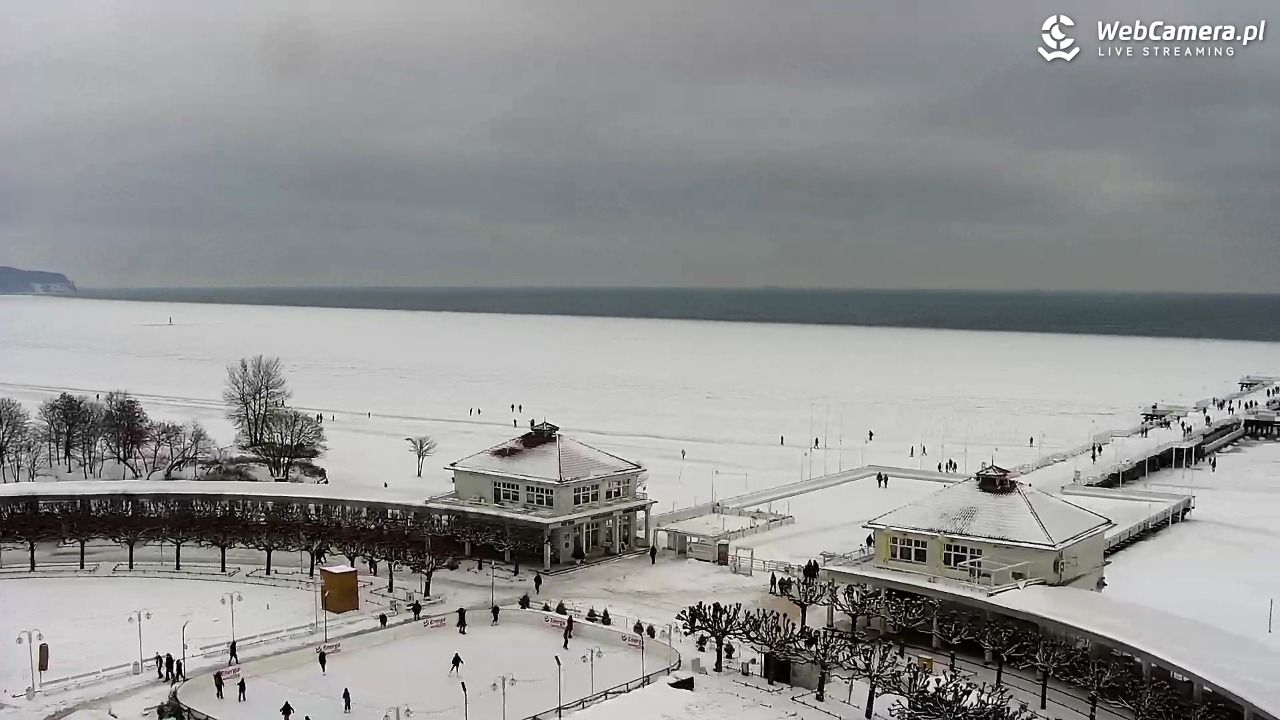 SOPOT - widok na Monciak - 08 luty 2026, 10:22