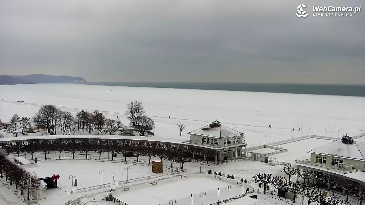 SOPOT - widok na Monciak - 08 luty 2026, 08:59