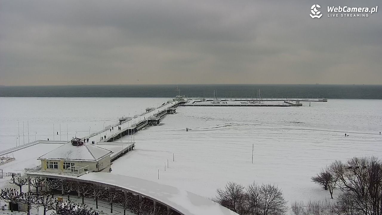 SOPOT - widok na Monciak - 08 luty 2026, 08:52