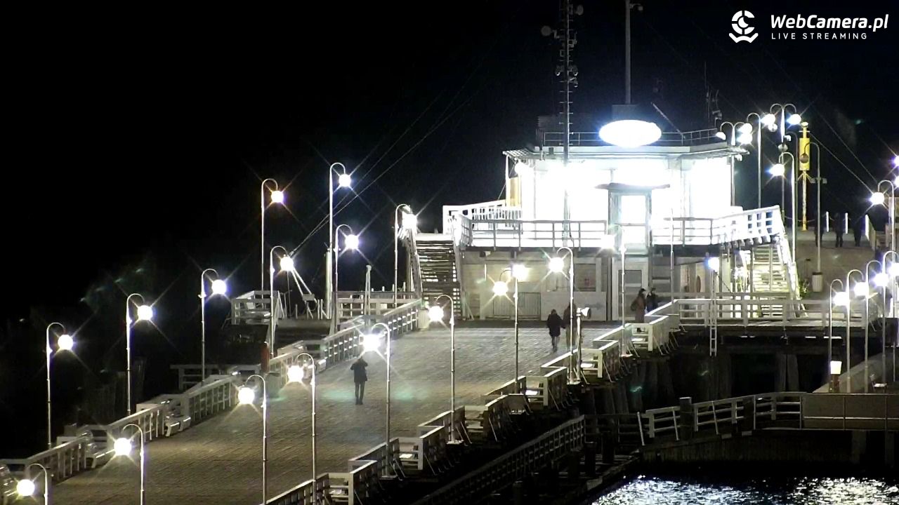 SOPOT - widok na Monciak - 19 grudzień 2025, 19:42