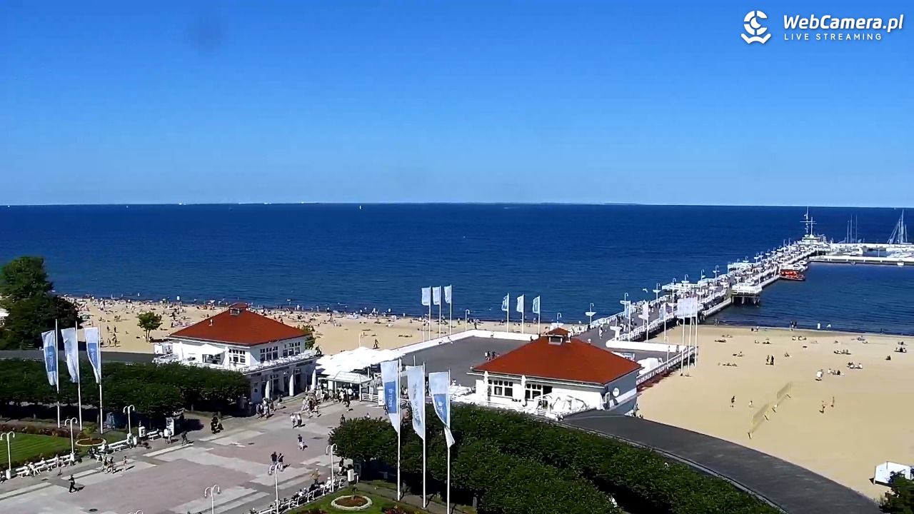 SOPOT - widok na Monciak - 13 sierpień 2026, 14:56