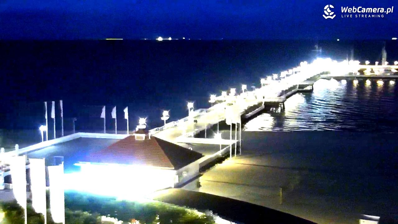 SOPOT - widok na Monciak - 15 wresień 2025, 19:56