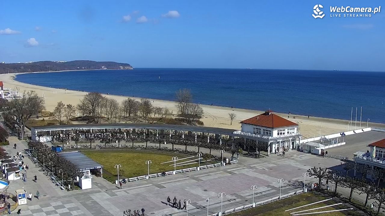 SOPOT - widok na Monciak - 30 marzec 2026, 11:07