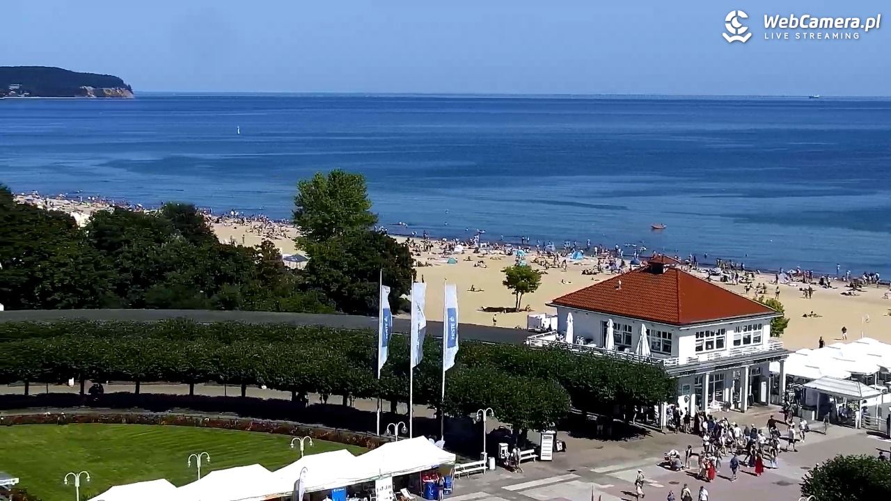 SOPOT - widok na Monciak - 14 sierpień 2026, 11:44