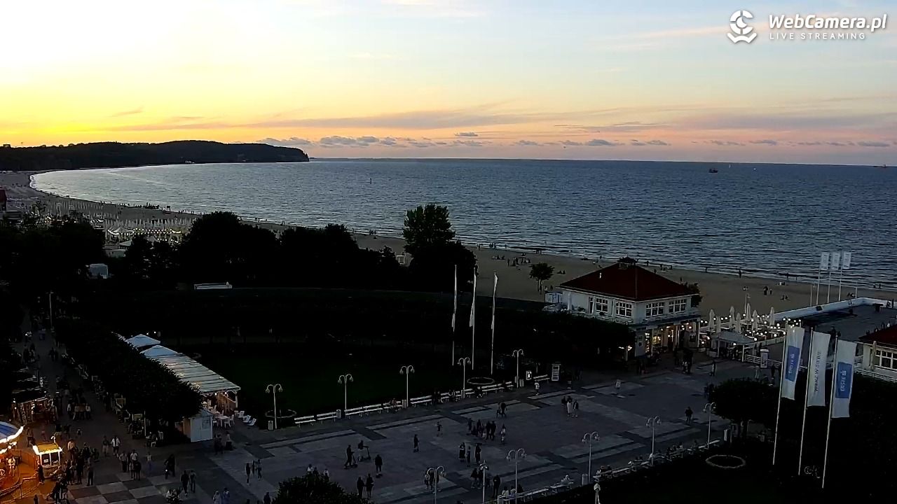 SOPOT - widok na Monciak - 12 sierpień 2026, 20:21