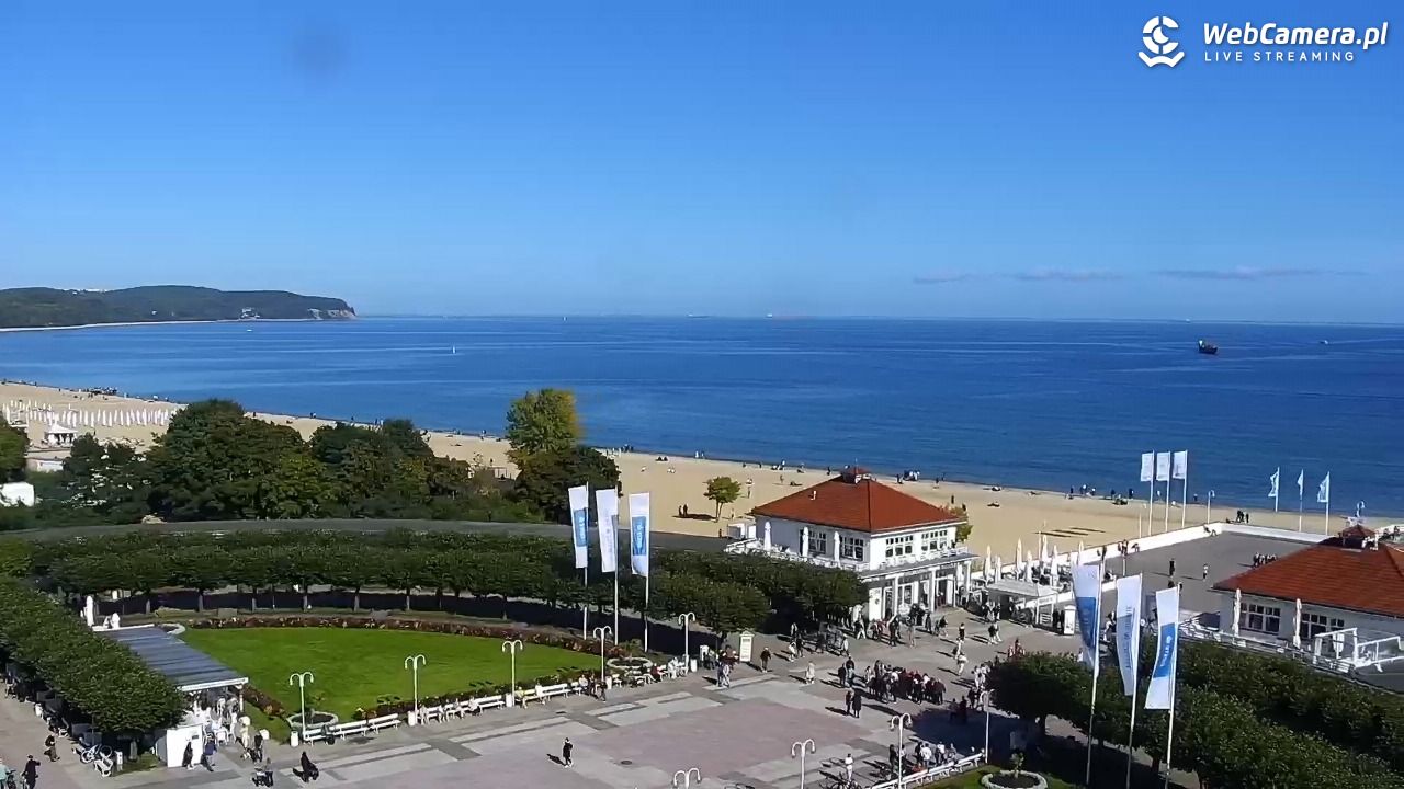 SOPOT - widok na Monciak - 27 wresień 2026, 11:39