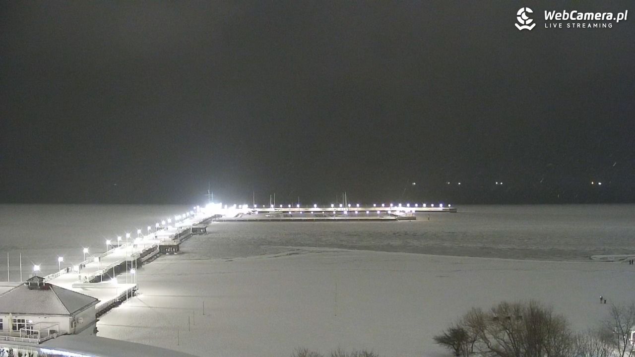 SOPOT - widok na Monciak - 07 luty 2026, 22:57
