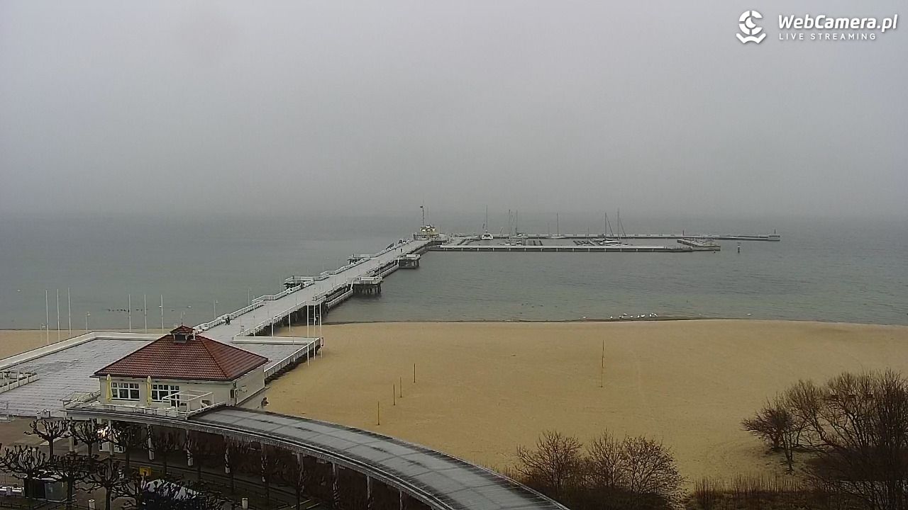 SOPOT - widok na Monciak - 18 grudzień 2025, 08:15
