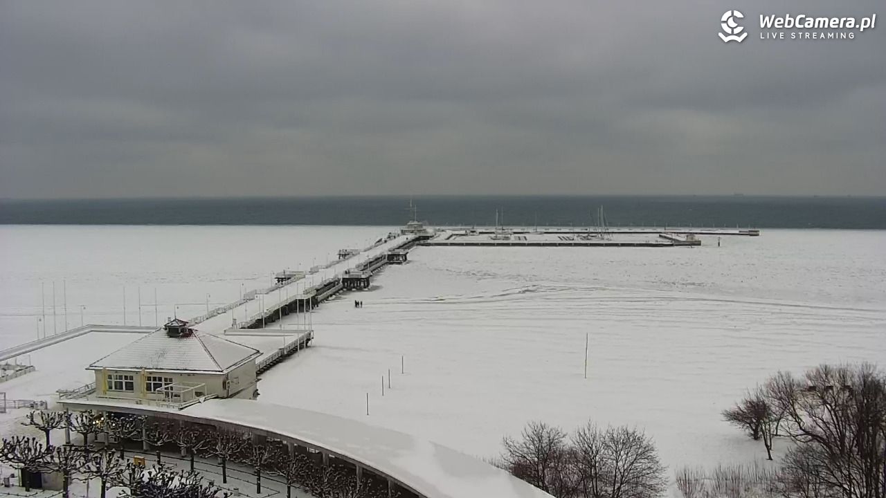 SOPOT - widok na Monciak - 08 luty 2026, 08:35