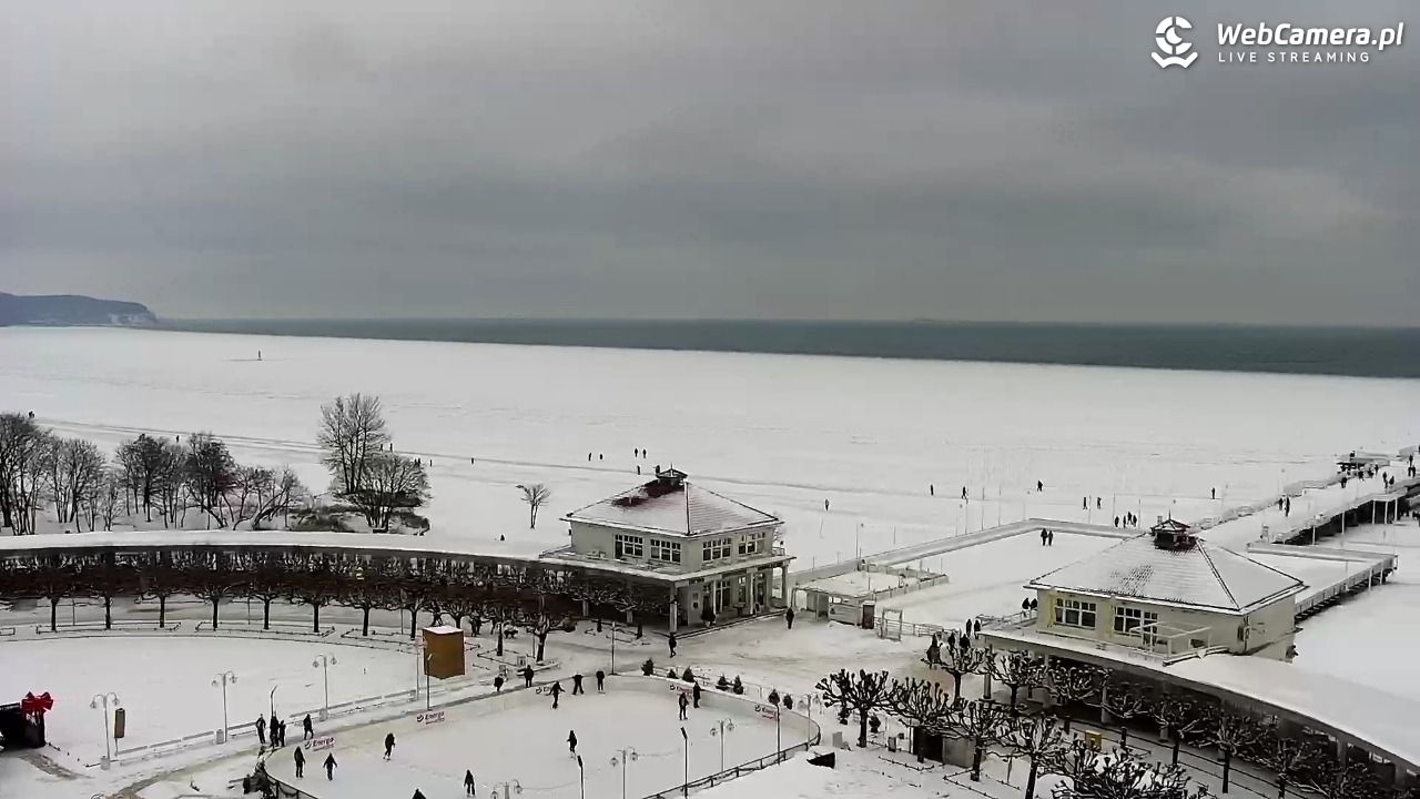 SOPOT - widok na Monciak - 08 luty 2026, 10:22