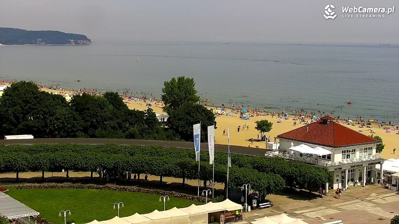 SOPOT - widok na Monciak - 28 czerwiec 2026, 11:40