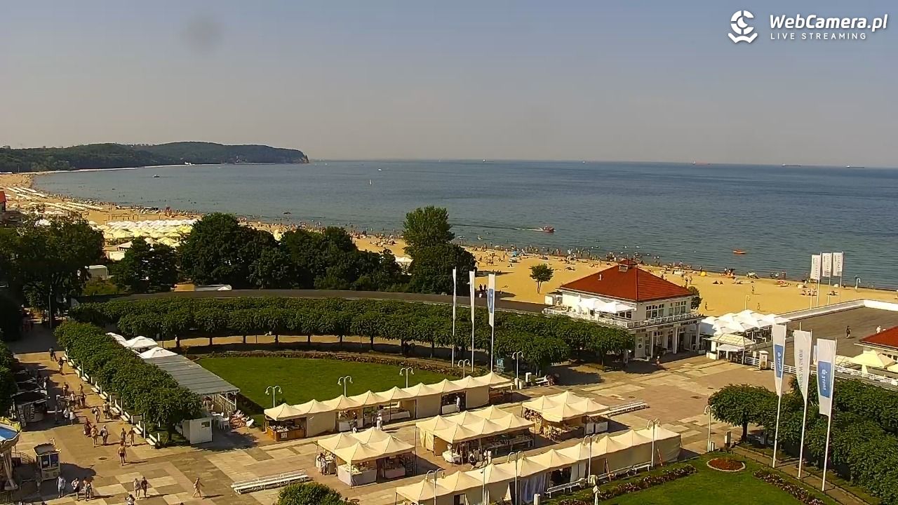 SOPOT - widok na Monciak - 28 czerwiec 2026, 16:16