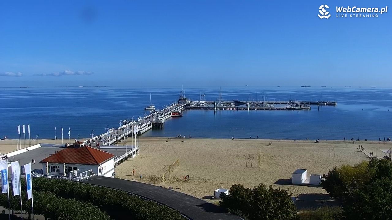 SOPOT - widok na Monciak - 27 wresień 2026, 10:51