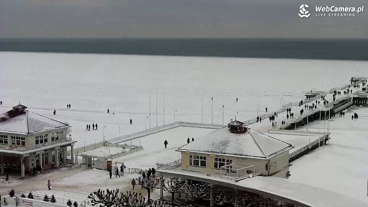 SOPOT - widok na Monciak - 08 luty 2026, 10:42