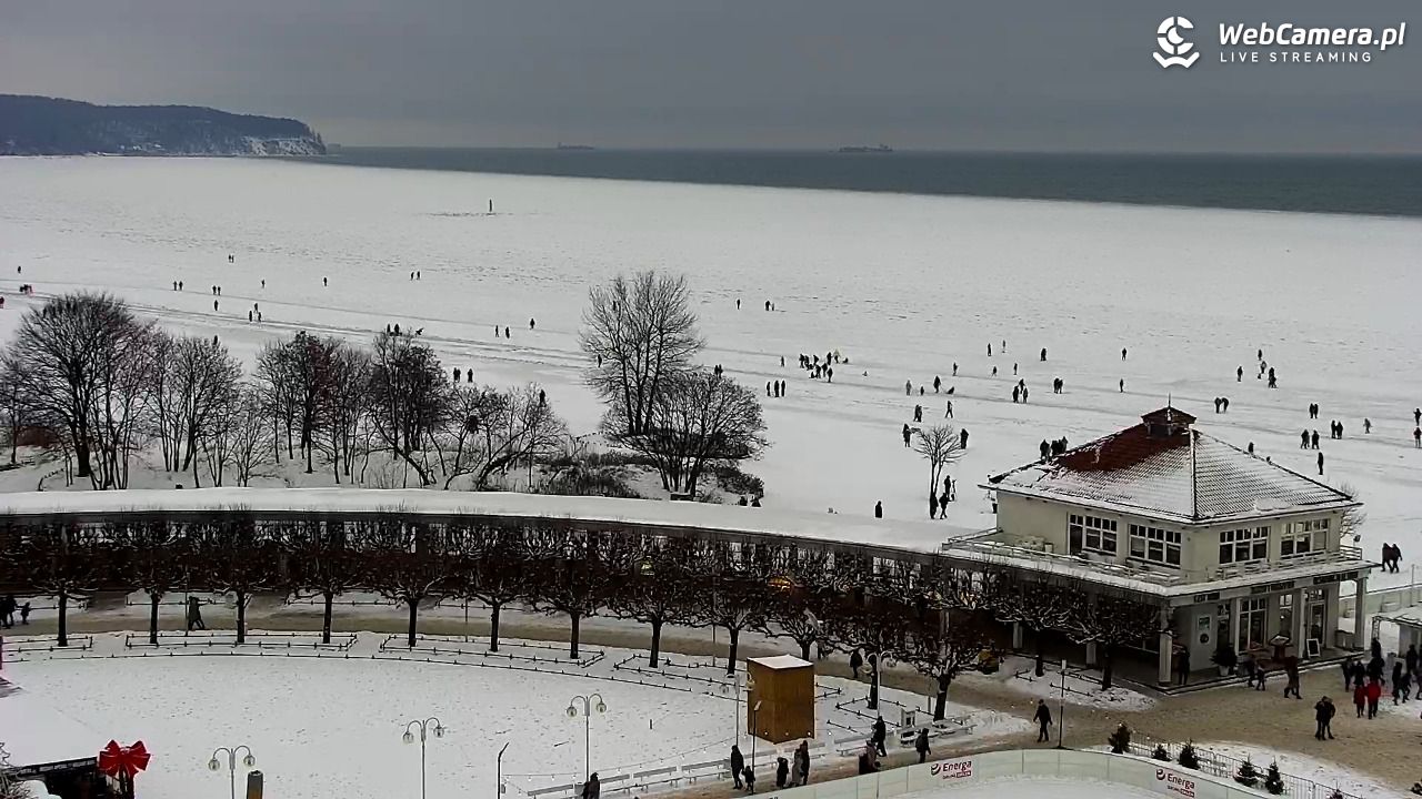SOPOT - widok na Monciak - 08 luty 2026, 14:06