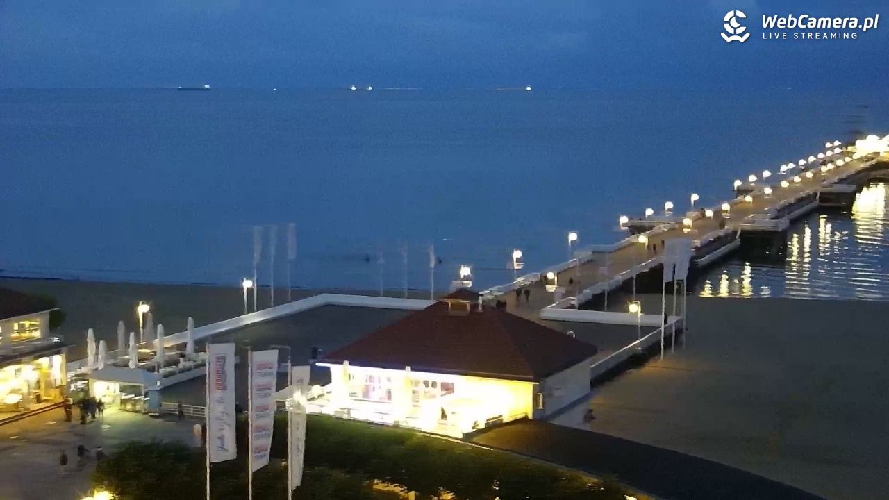 SOPOT - widok na Monciak - 14 wresień 2025, 19:31